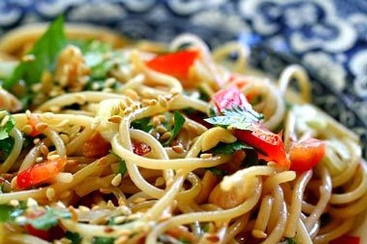 Oriental Noodle Salad with Chicken
