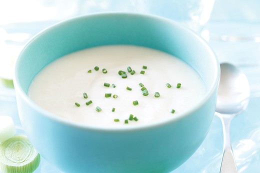 Chilled Vichyssoise with Fresh Fennel