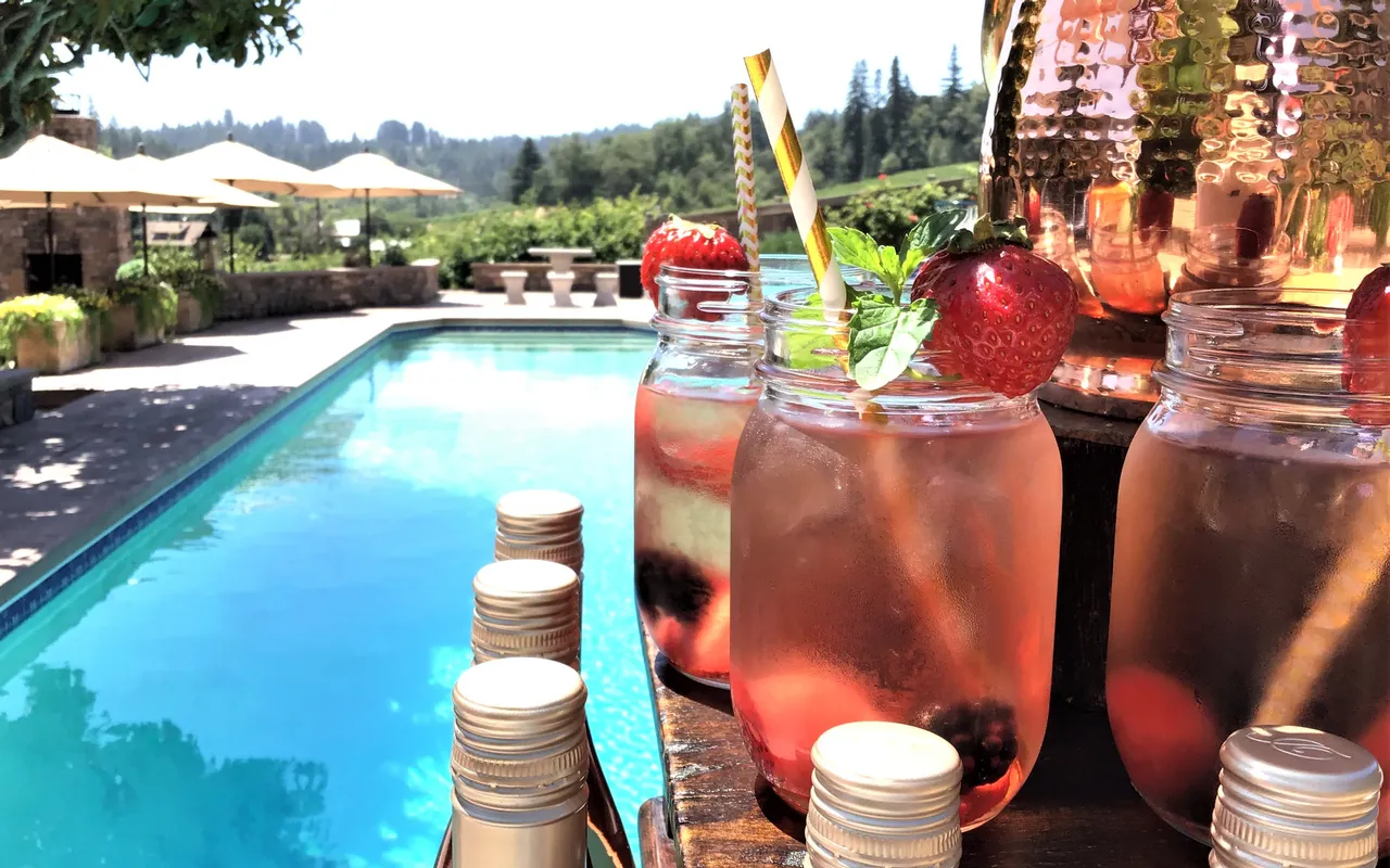 Poolside Rose Sangria