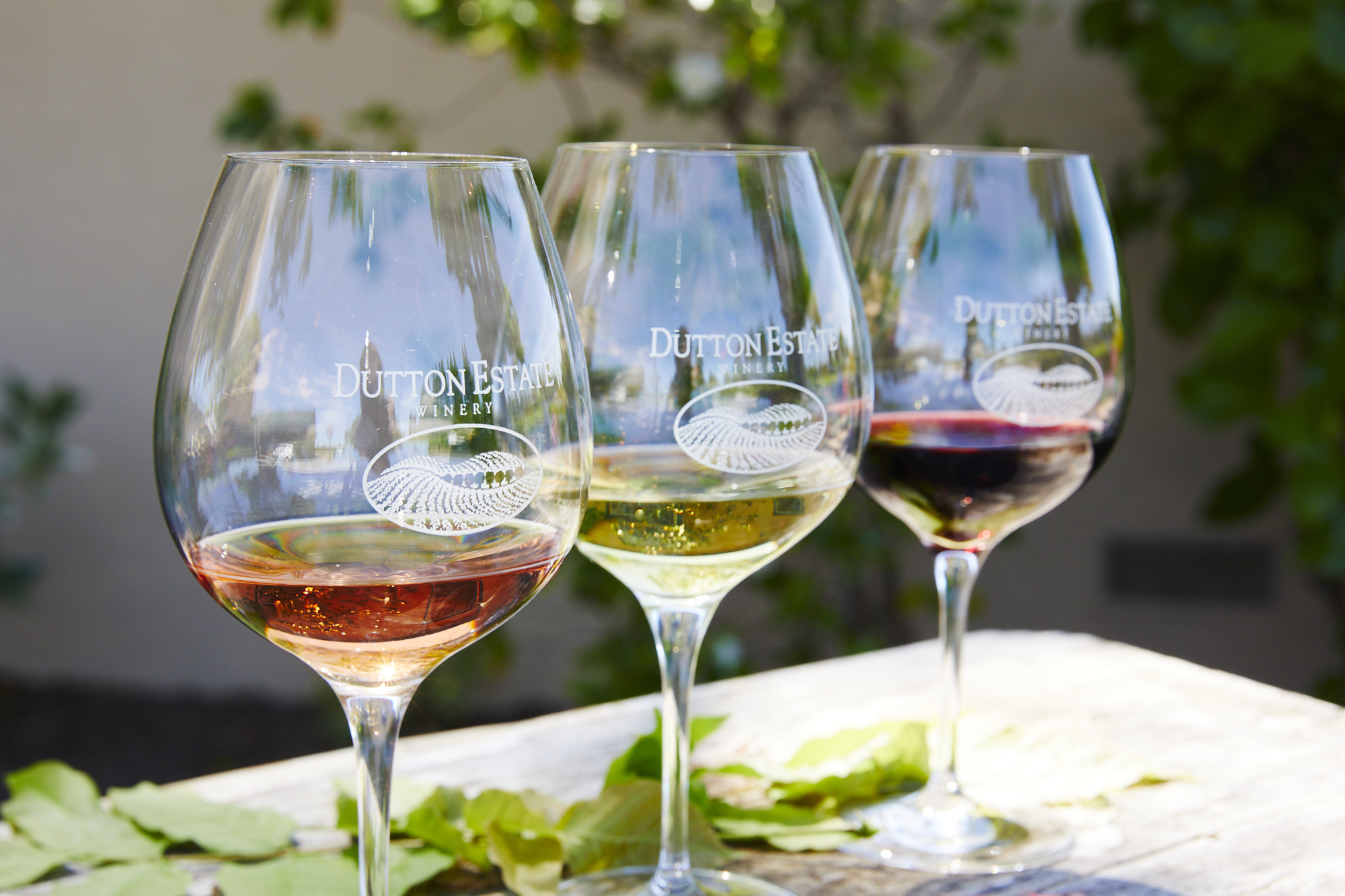 Wine glasses.