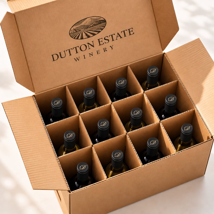 Dutton Estate Winery mixed case of wine